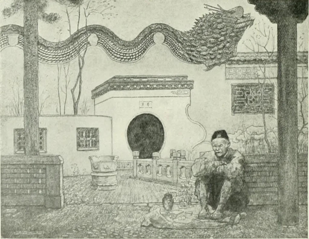 An illustration from International studio, 1897, leaf 199
