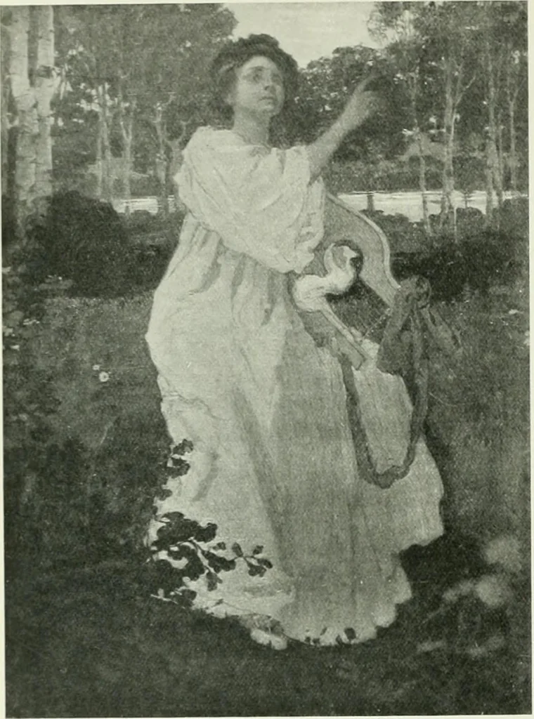 An illustration from International studio, 1897, leaf 203