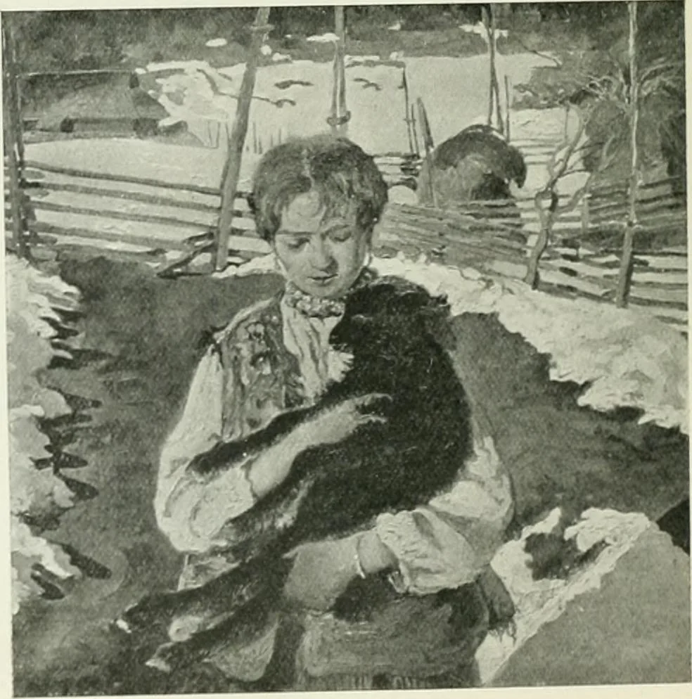 An illustration from International studio, 1897, leaf 203