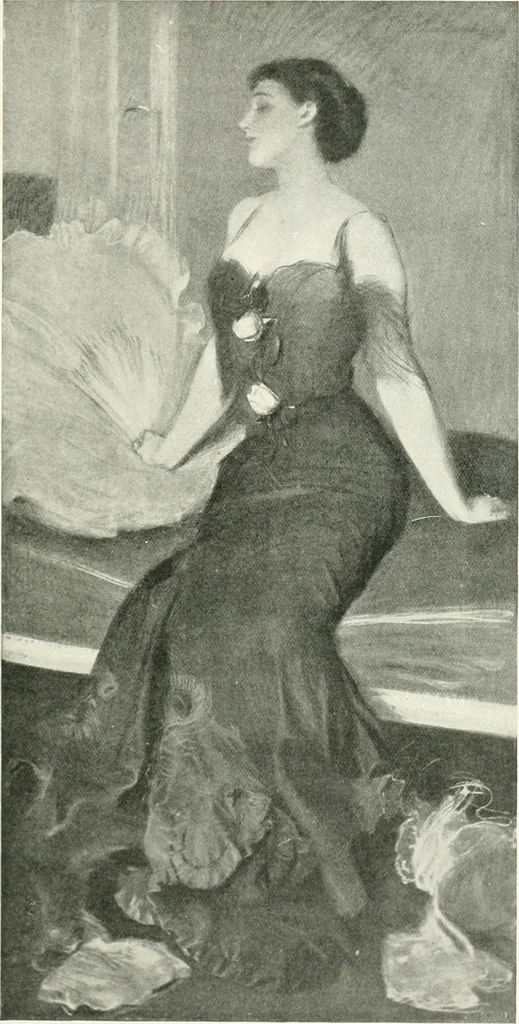 An illustration from International studio, 1897, leaf 206