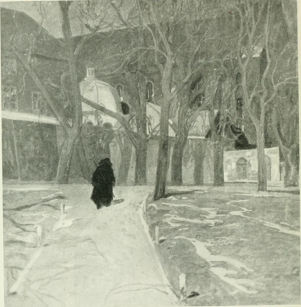 An illustration from International studio, 1897, leaf 209