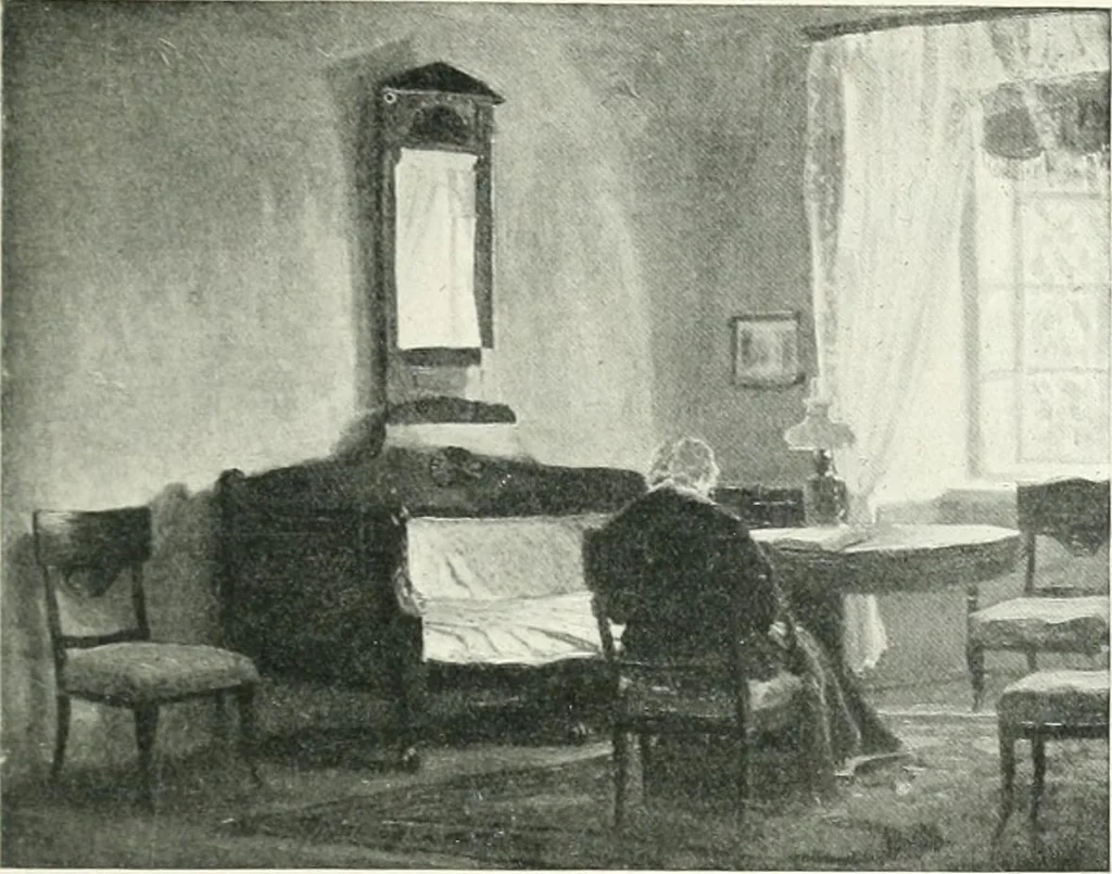 An illustration from International studio, 1897, leaf 210
