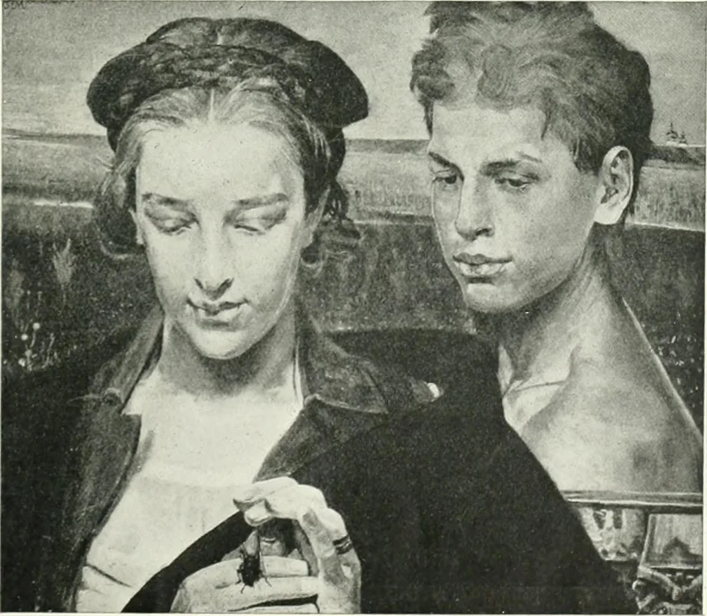 An illustration from International studio, 1897, leaf 210