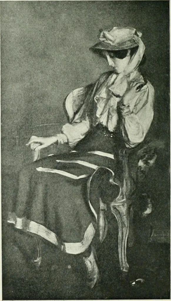 An illustration from International studio, 1897, leaf 213