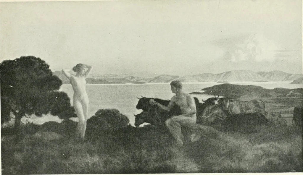 An illustration from International studio, 1897, leaf 214