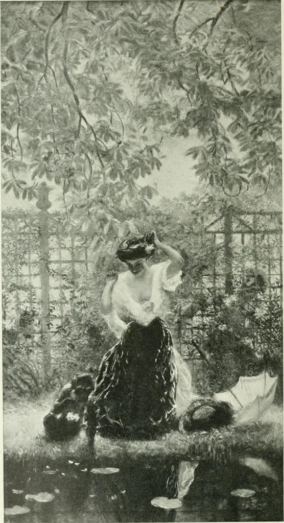 An illustration from International studio, 1897, leaf 215