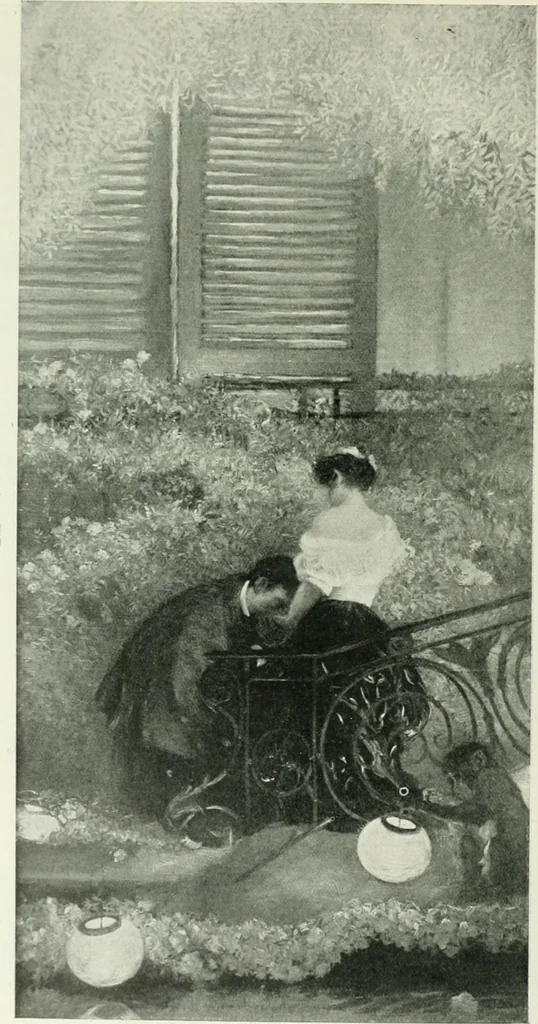 An illustration from International studio, 1897, leaf 217