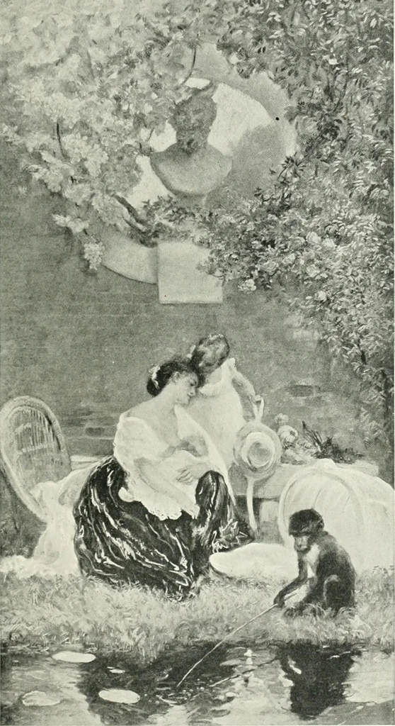 An illustration from International studio, 1897, leaf 218