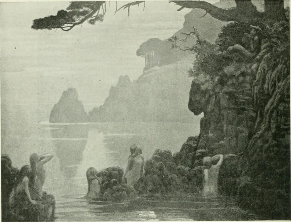 An illustration from International studio, 1897, leaf 219