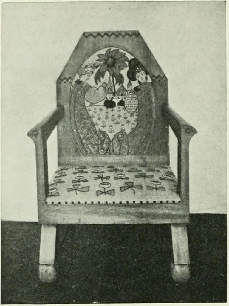 An illustration from International studio, 1897, leaf 221
