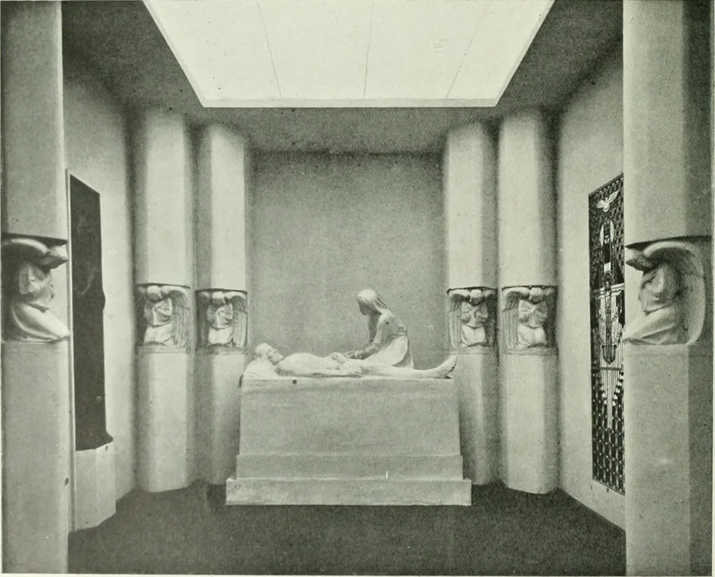 An illustration from International studio, 1897, leaf 233