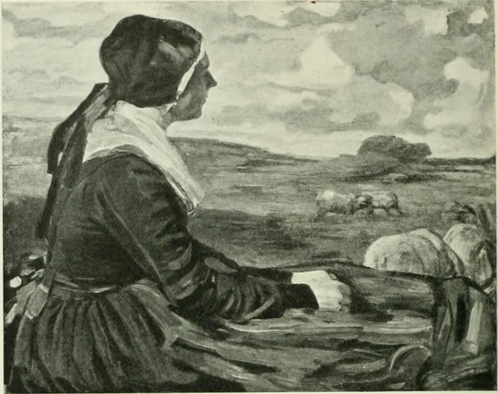 An illustration from International studio, 1897, leaf 243
