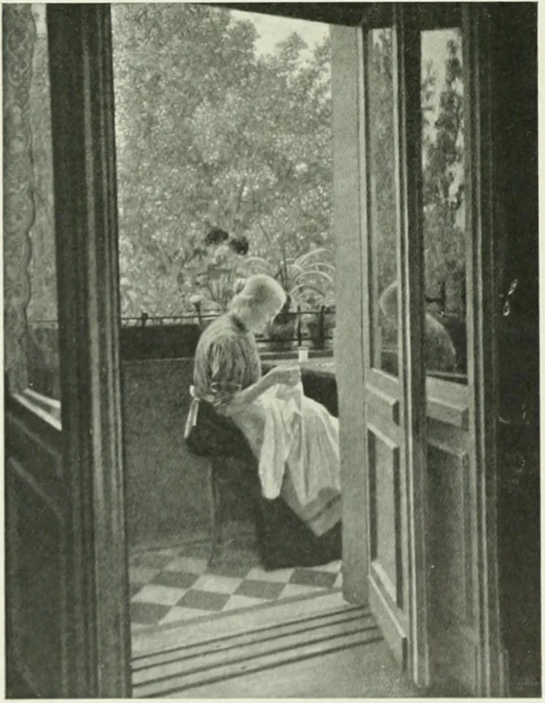 An illustration from International studio, 1897, leaf 243