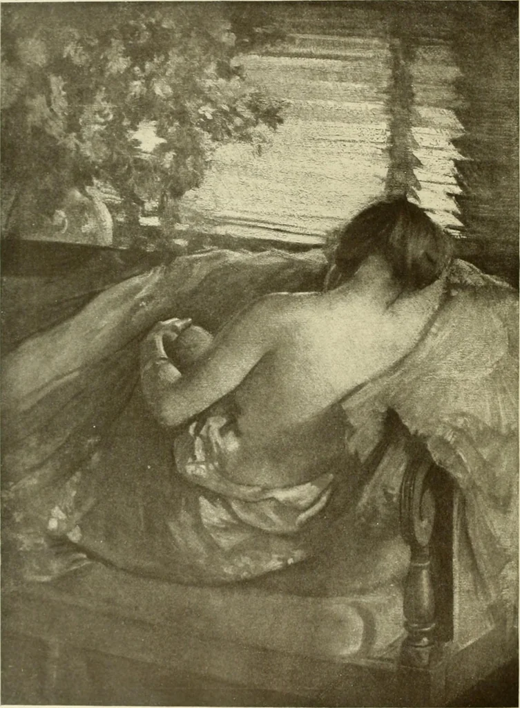 An illustration from International studio, 1897, leaf 257