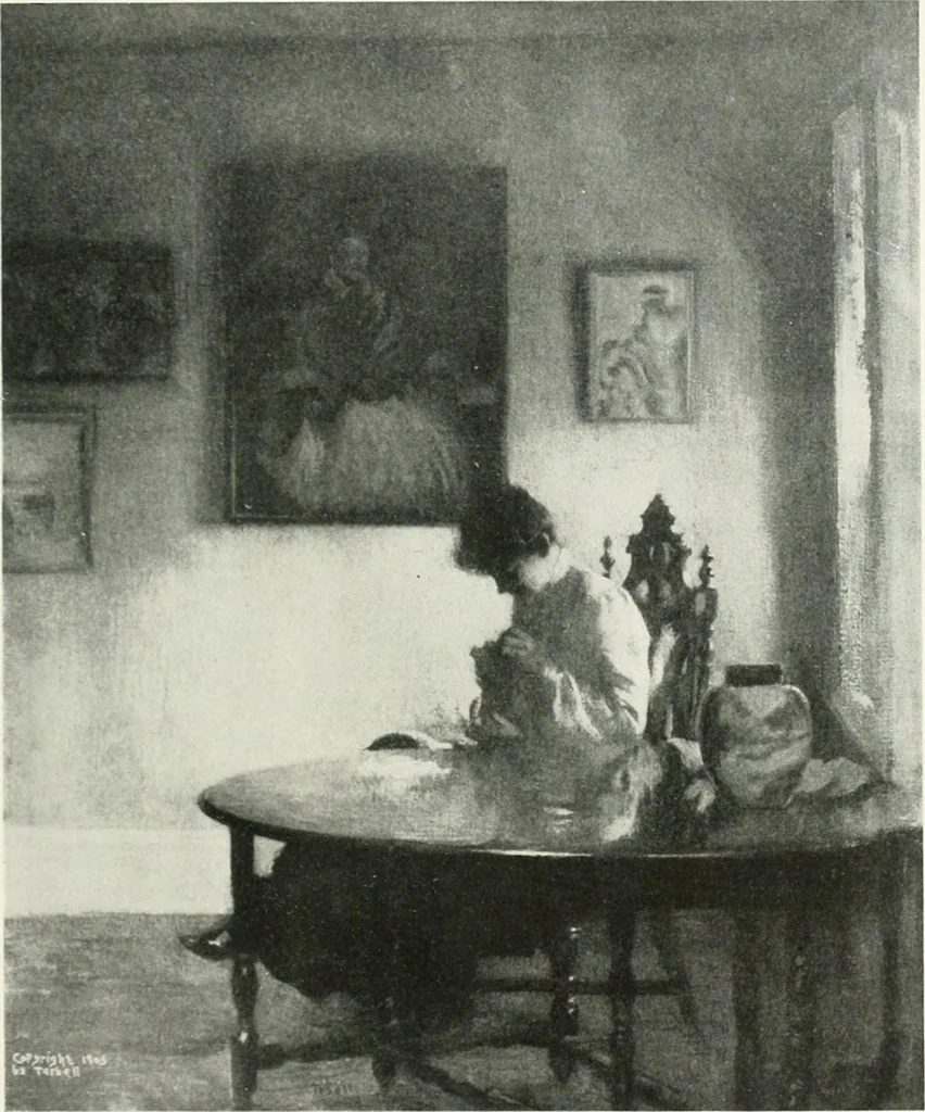 An illustration from International studio, 1897, leaf 260