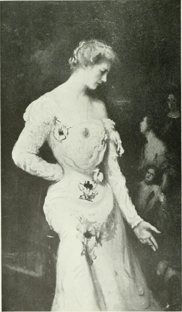 An illustration from International studio, 1897, leaf 261