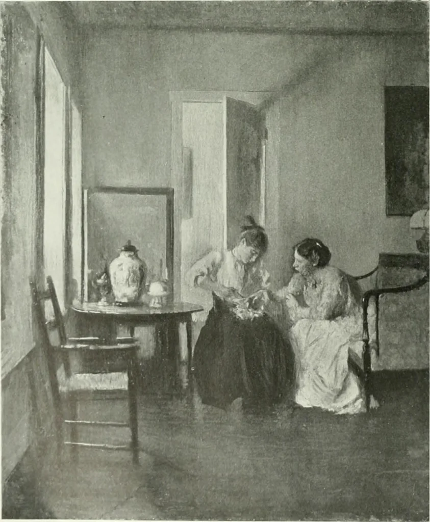 An illustration from International studio, 1897, leaf 265