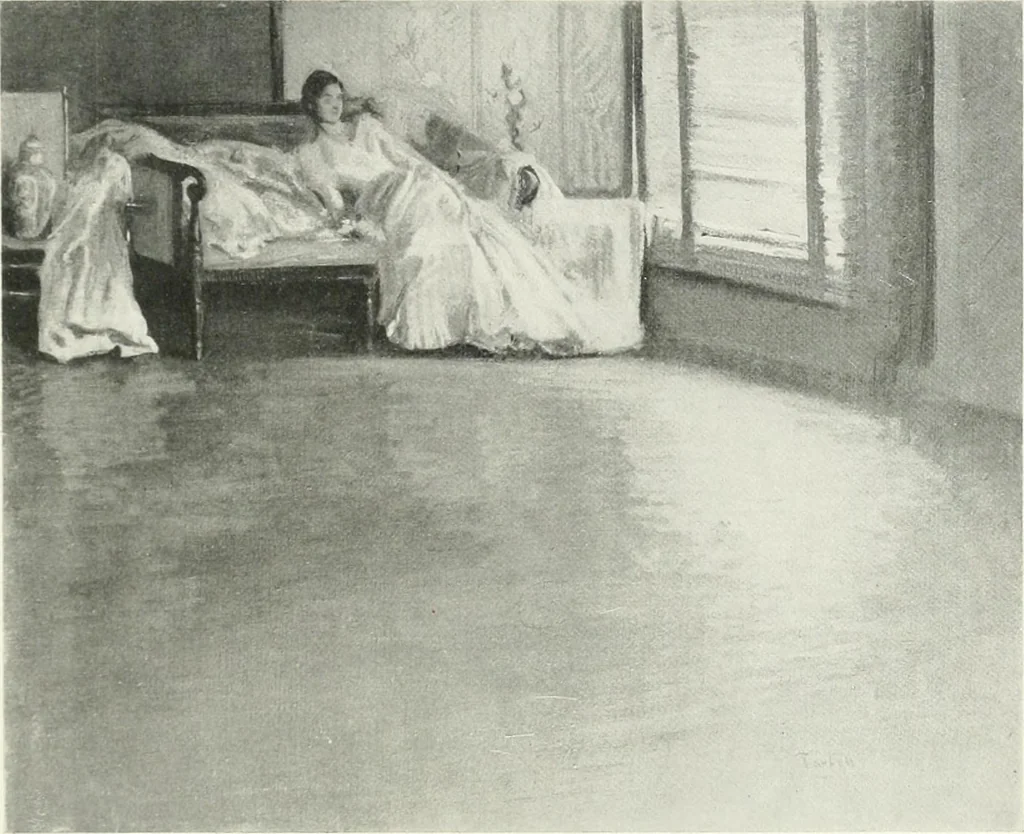 An illustration from International studio, 1897, leaf 266