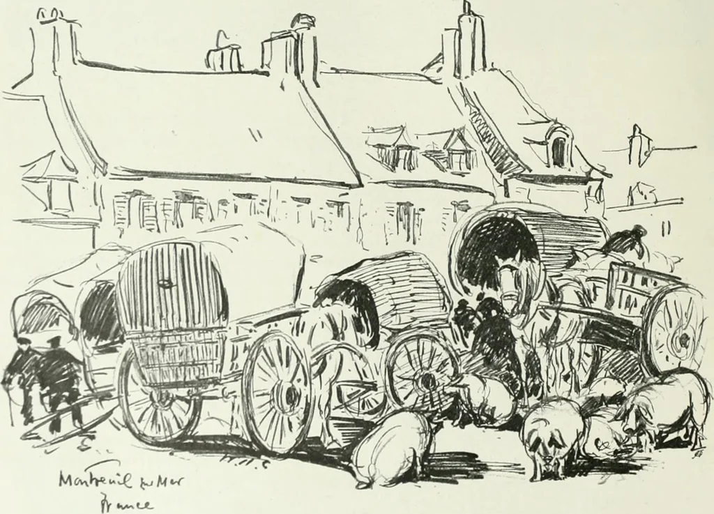 An illustration from International studio, 1897, leaf 303