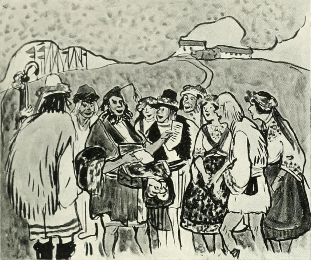 An illustration from International studio, 1897, leaf 342