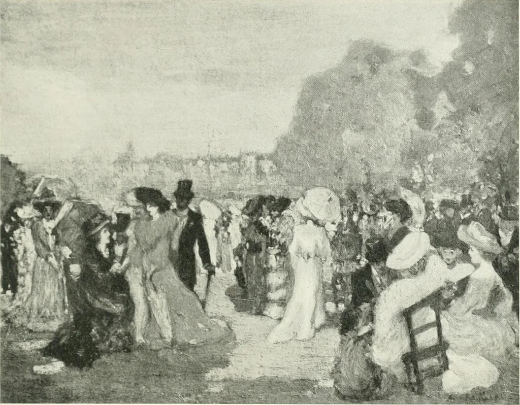 An illustration from International studio, 1897, leaf 346