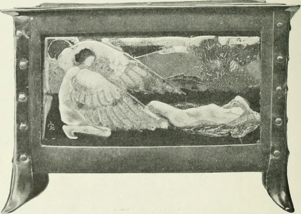 An illustration from International studio, 1897, leaf 347