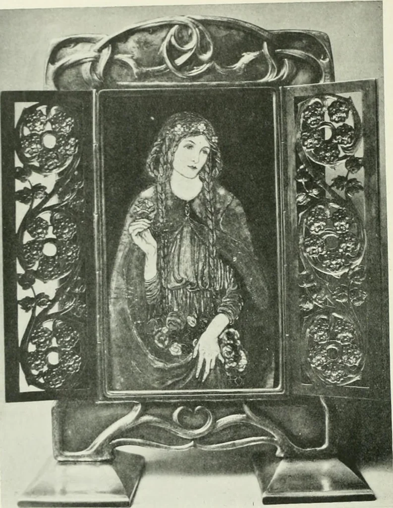 An illustration from International studio, 1897, leaf 349