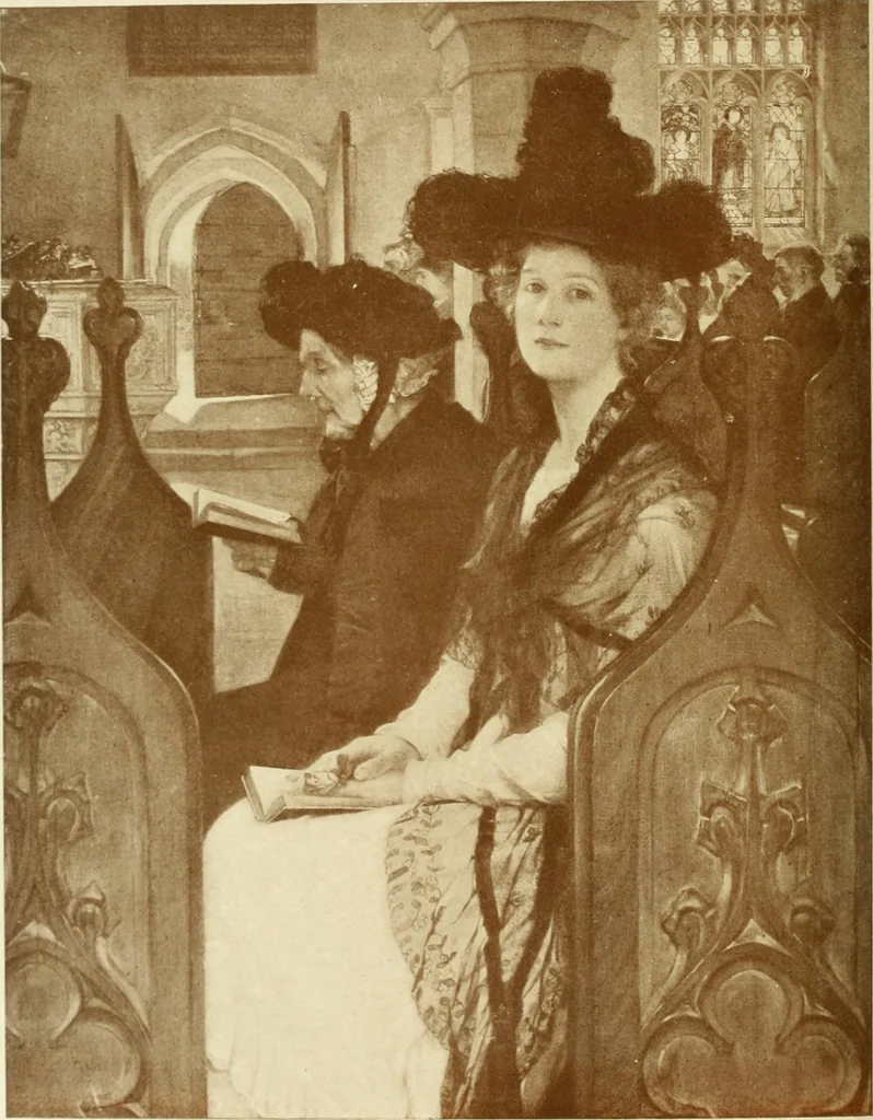 An illustration from International studio, 1897, leaf 377
