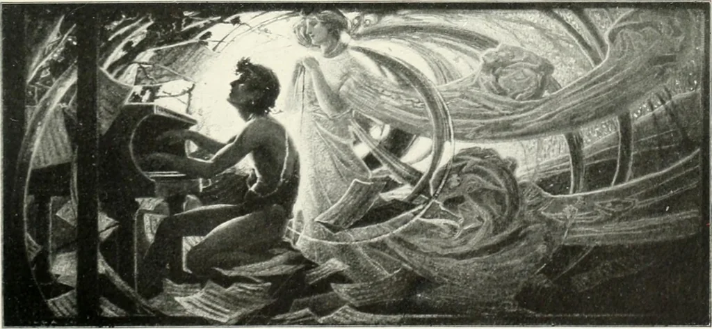 An illustration from International studio, 1897, leaf 38