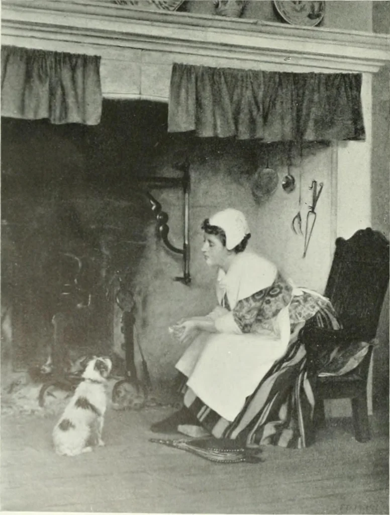 An illustration from International studio, 1897, leaf 381