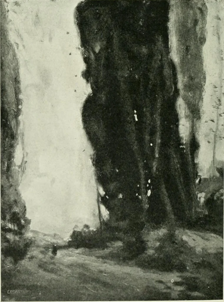 An illustration from International studio, 1897, leaf 417
