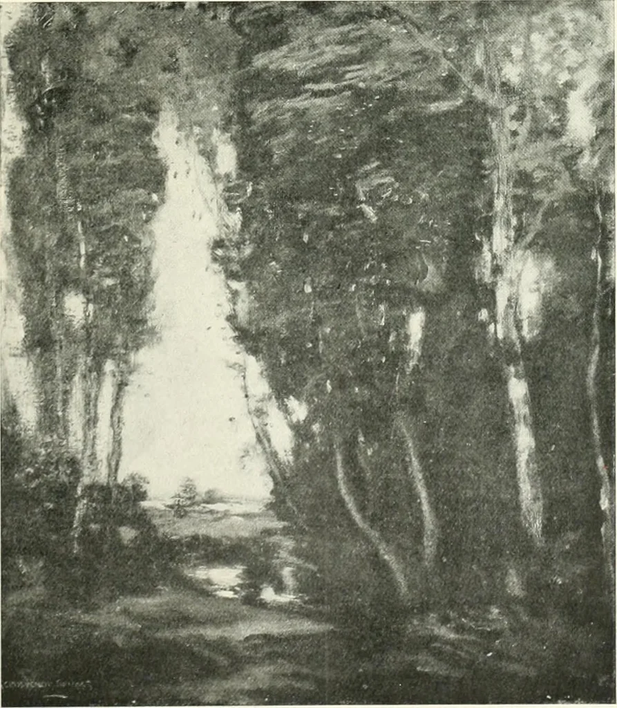 An illustration from International studio, 1897, leaf 418