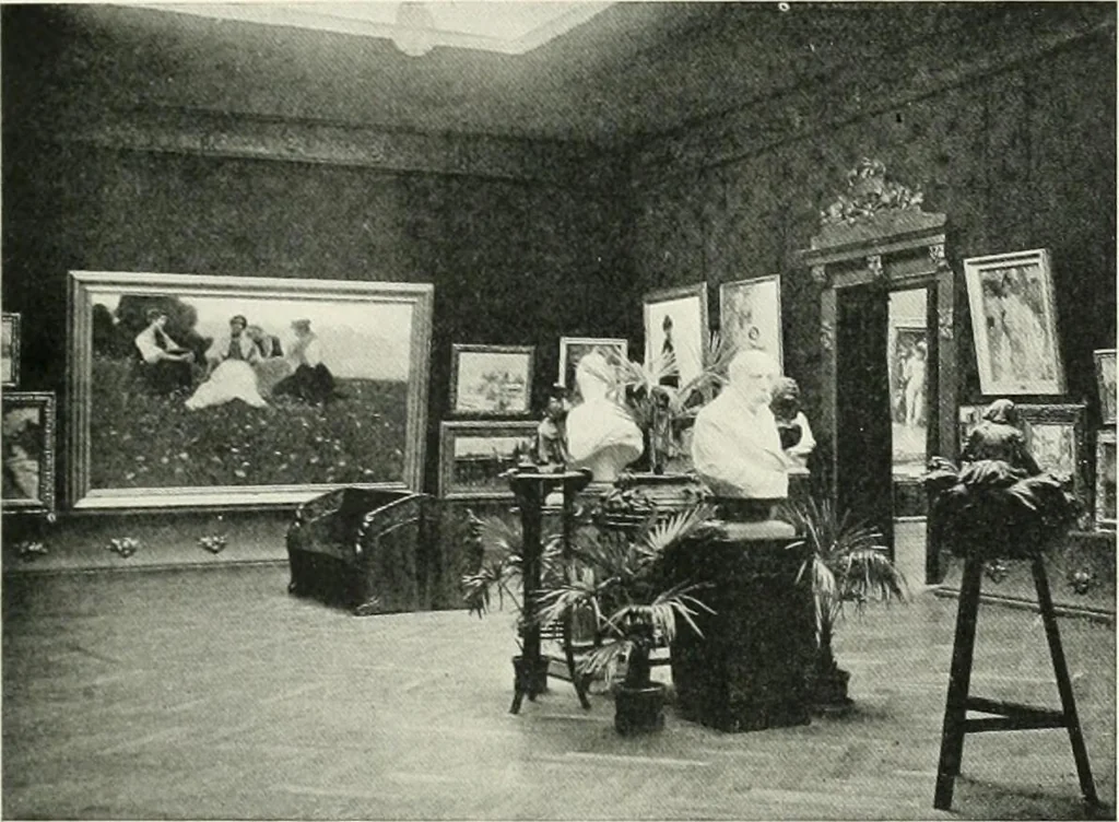 An illustration from International studio, 1897, leaf 426