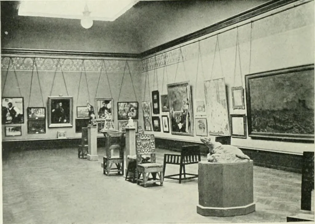 An illustration from International studio, 1897, leaf 427