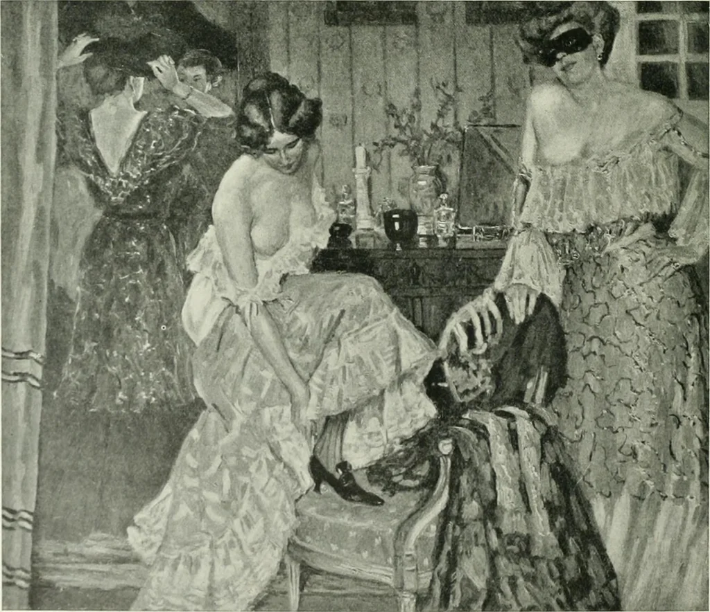 An illustration from International studio, 1897, leaf 429