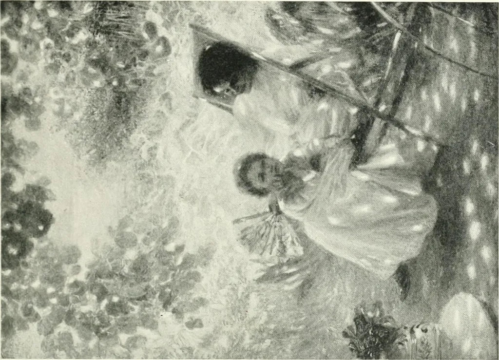 An illustration from International studio, 1897, leaf 430