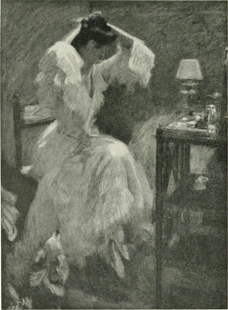 An illustration from International studio, 1897, leaf 430