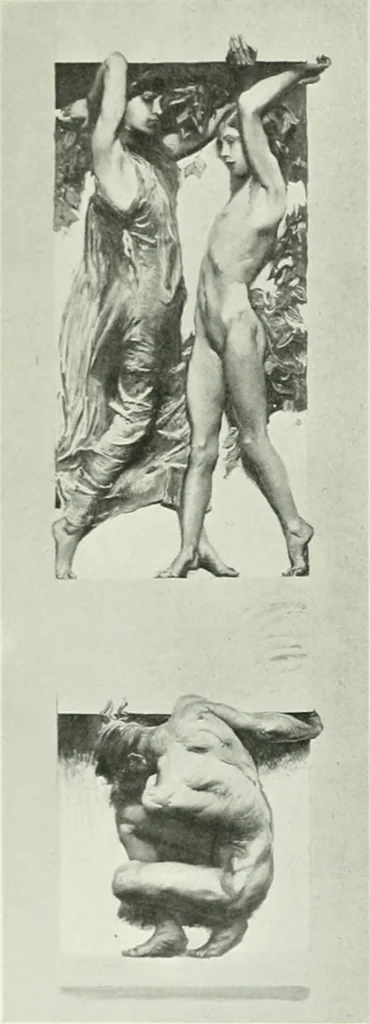 An illustration from International studio, 1897, leaf 433