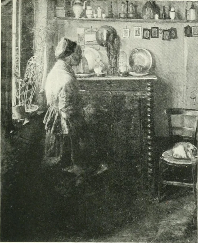 An illustration from International studio, 1897, leaf 444