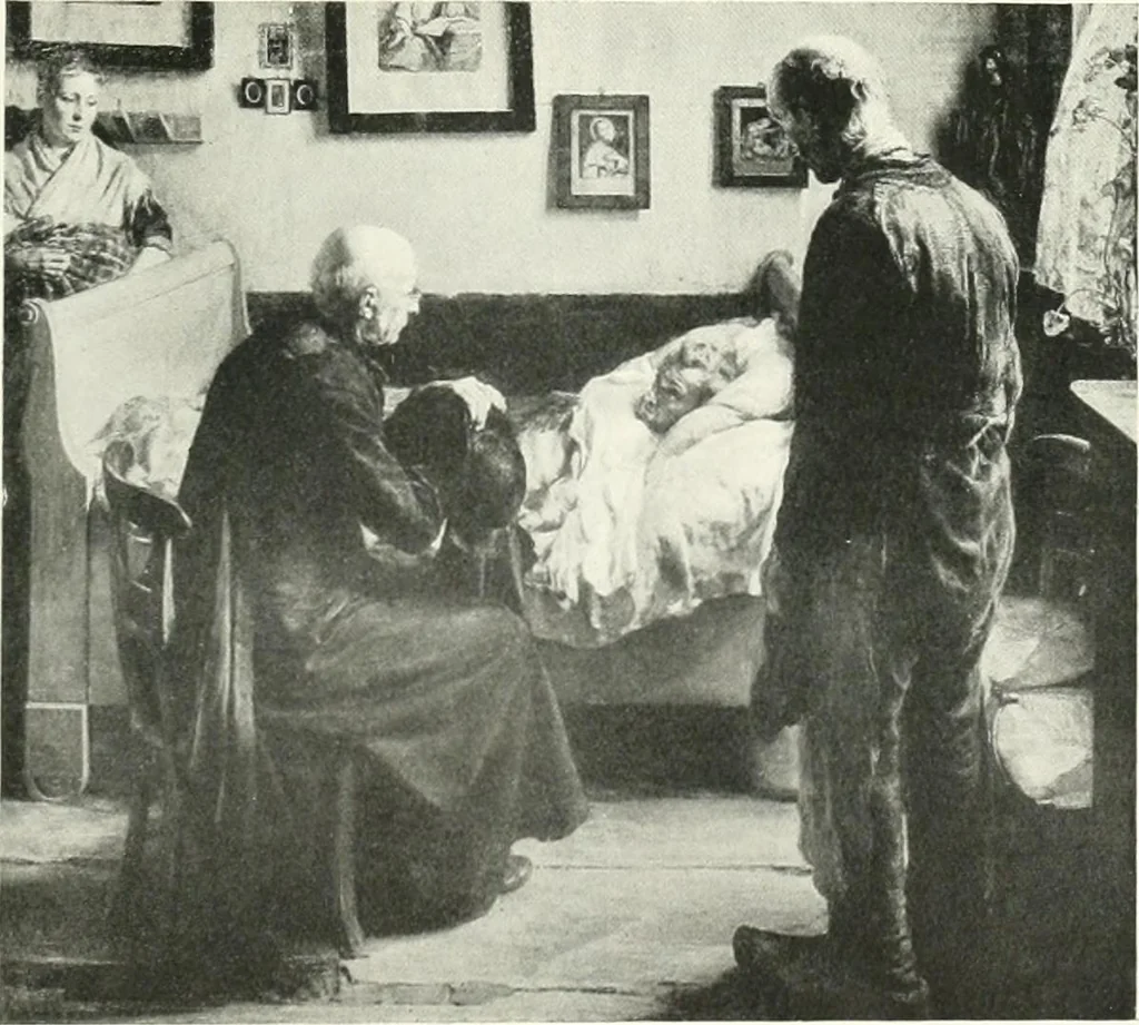 An illustration from International studio, 1897, leaf 444