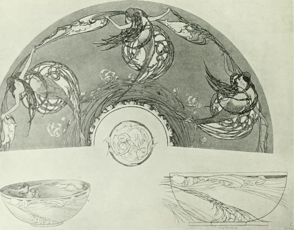 An illustration from International studio, 1897, leaf 455