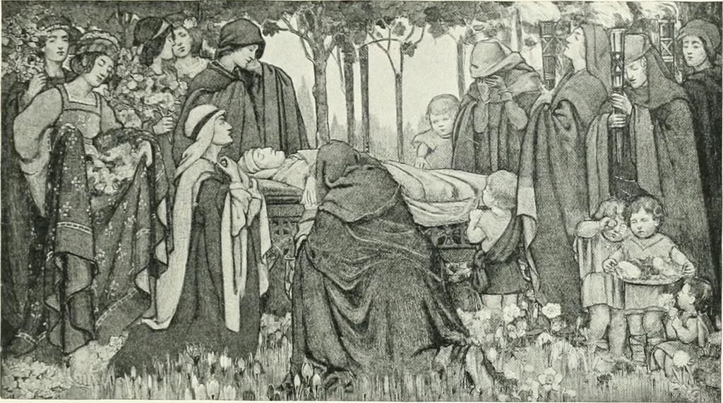 An illustration from International studio, 1897, leaf 456