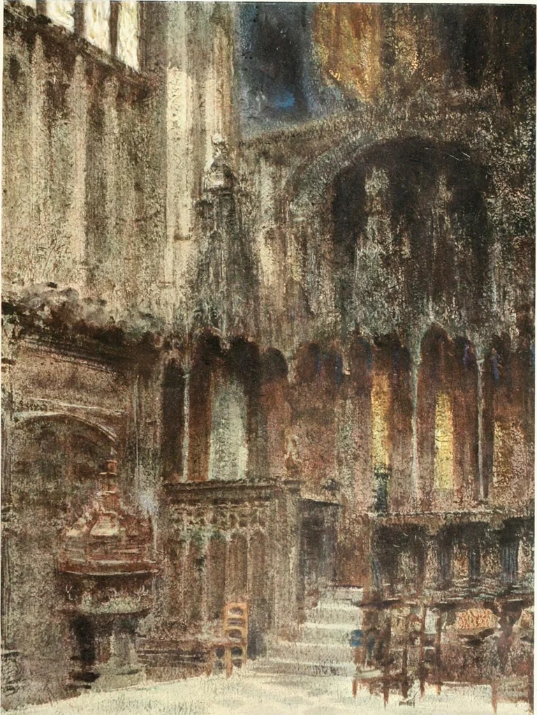 An illustration from International studio, 1897, leaf 466
