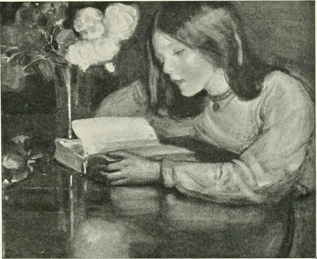 An illustration from International studio, 1897, leaf 472