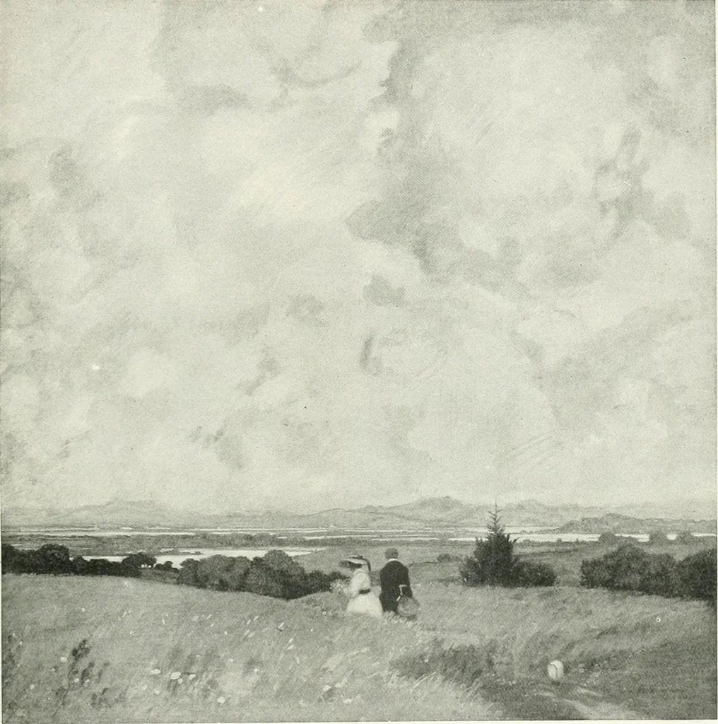 An illustration from International studio, 1897, leaf 484