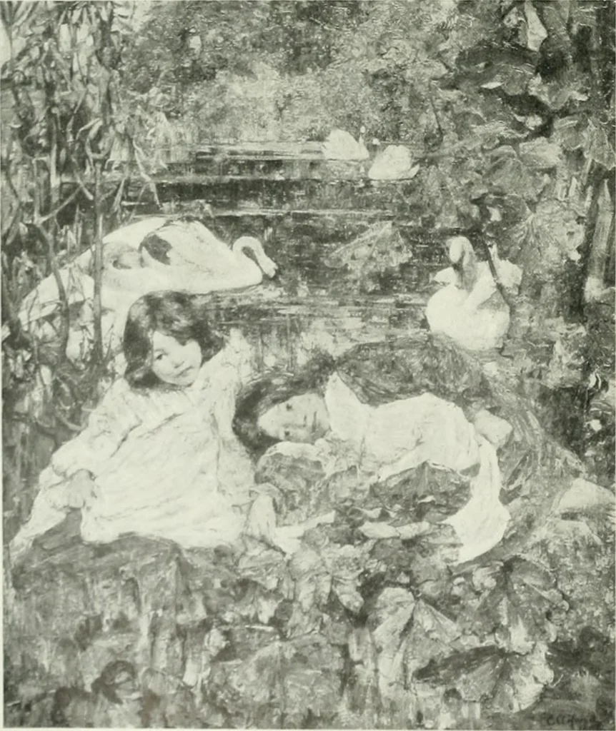 An illustration from International studio, 1897, leaf 53