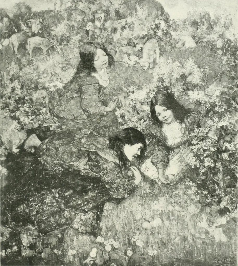 An illustration from International studio, 1897, leaf 54