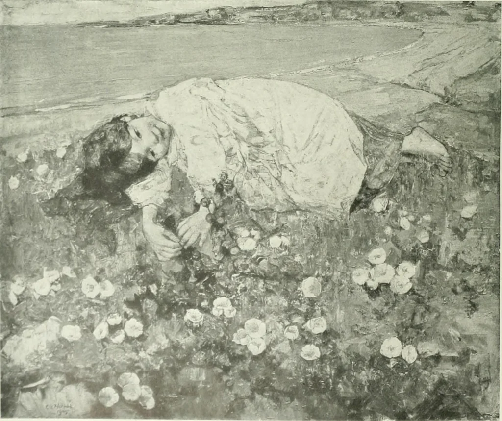 An illustration from International studio, 1897, leaf 55
