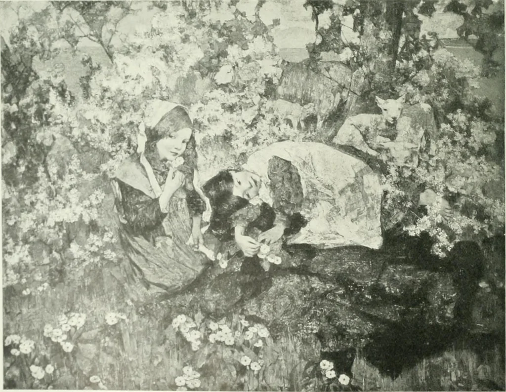 An illustration from International studio, 1897, leaf 57