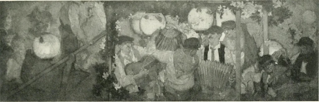 An illustration from International studio, 1897, leaf 58